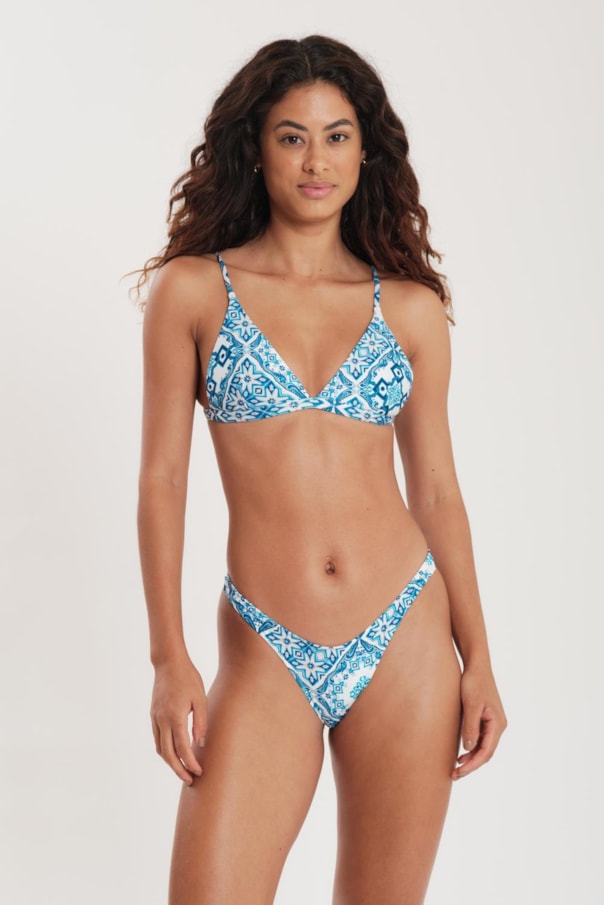 TOP ANGEL LAZULE E TANGA ASA DELTA LAZULE