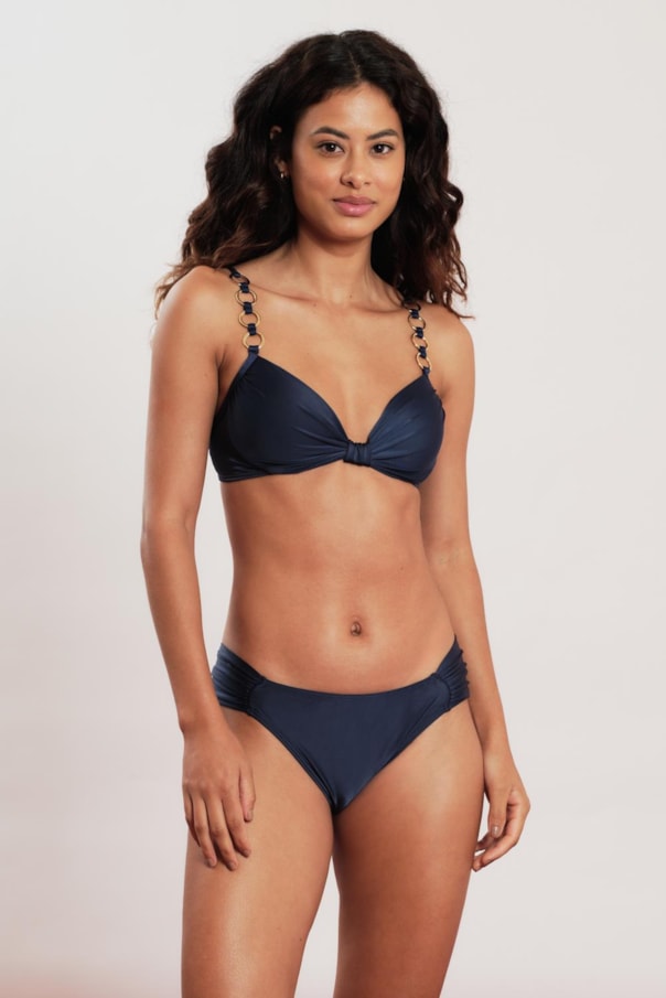 TOP BARDOT ACESSORIO E TANGA NEW PACÍFICO ALTV26 AZUL MARINHO