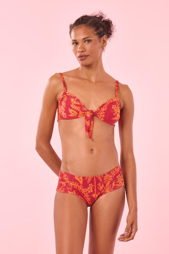 Imagem do produto TOP BARDOT LACO CULT FLOWER E TANGA MAX PRADO CULT FLOWER CULT FLOWER