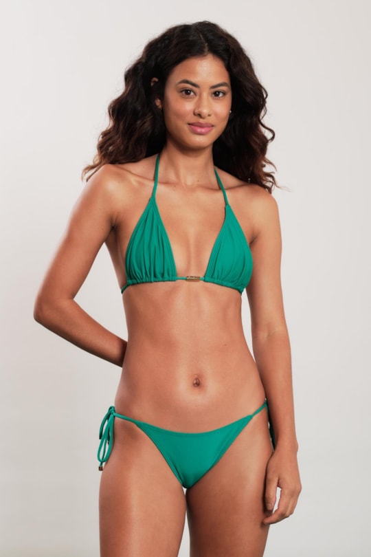 Imagem do produto TOP BAYLE ALTV26 E TANGA LACINHO TAHITI ALTV26 VERDE
