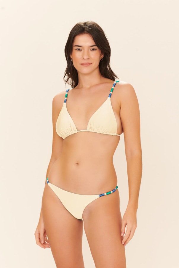 TOP CANDY LISO E TANGA CANDY LISO PÉROLA