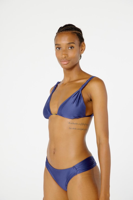 Imagem do produto TOP CARIBE LISO E TANGA NEW PACÍFICO LISO AZUL MARINHO