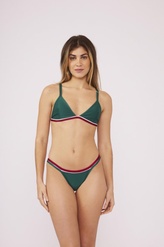 Imagem do produto TOP DANCE FLU 02 E TANGA DANCE FLU 02 VERDE