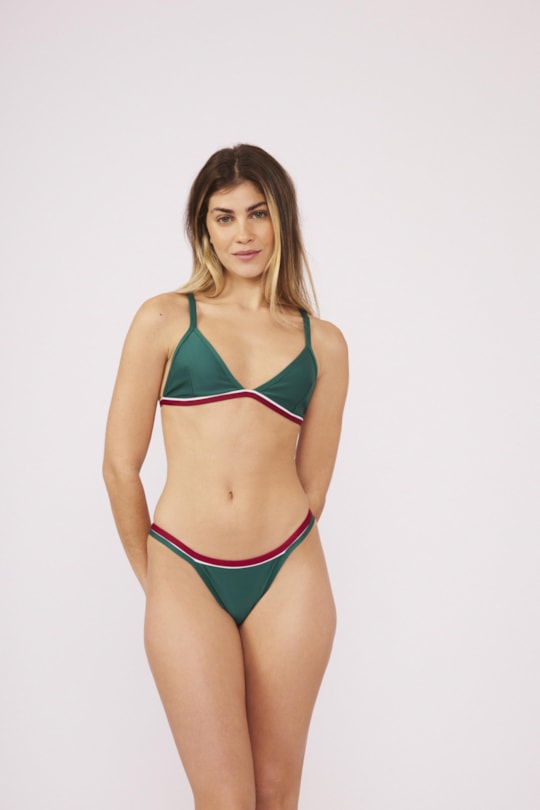 Imagem do produto TOP DANCE FLU 02 E TANGA DANCE FLU 02 VERDE