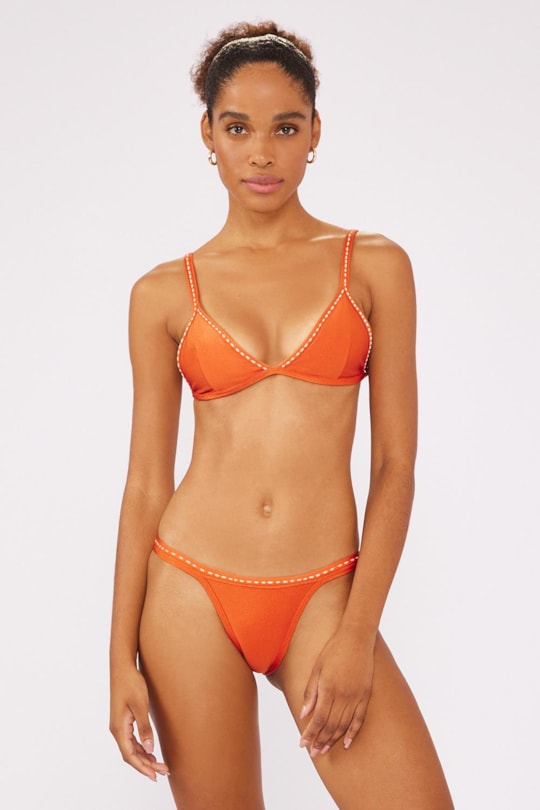 Imagem do produto TOP DANCE PESPONTO E TANGA DANCE PESPONTO VERMELHO