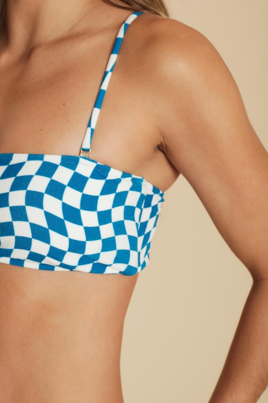 Imagem do produto TOP GIL XADREZ E TANGA ANGEL XADREZ