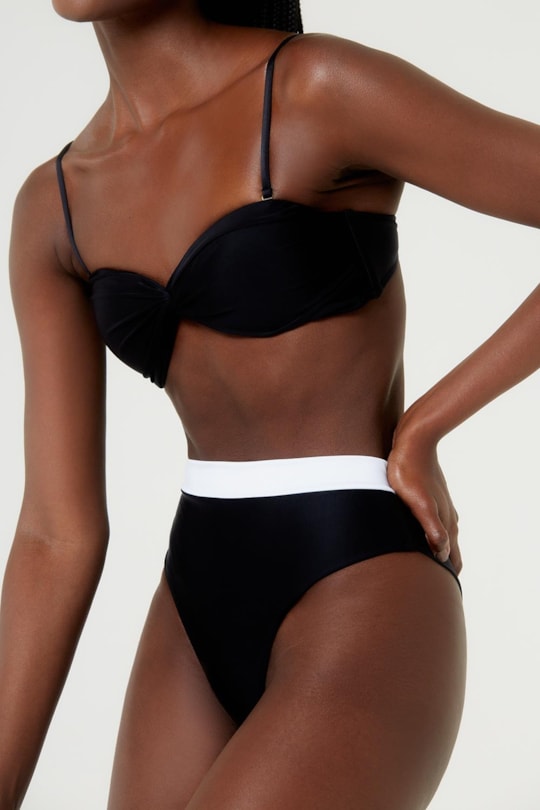 Imagem do produto TOP LATINO LISO VER24 E TANGA BELGA LISO PRETO