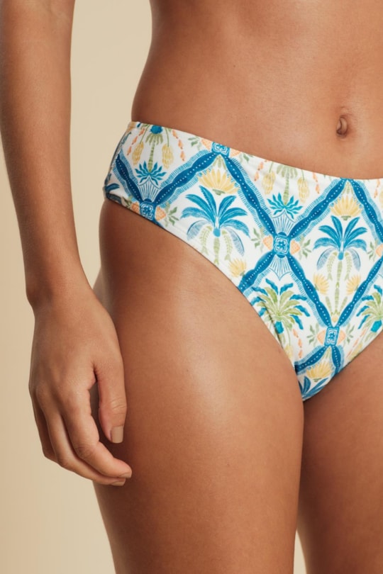 Imagem do produto TOP TACA PERFUME AZULEJO TROPICAL E TANGA SUNQUINE MAR DOUBLE AZULEJO