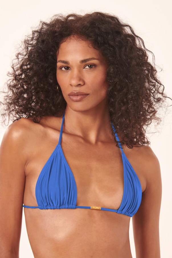 TOP TRIANGULO BOJO VER26 E TANGA LACINHO TAHITI VER26 AZUL