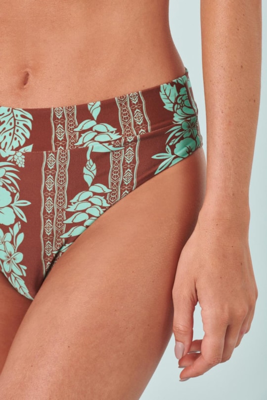 Imagem do produto TOP UP BARRADO PARAISO VERDE E TANGA HOT PANTS PALA BARRADO P.VERDE BARRADO PARAISO VERDE