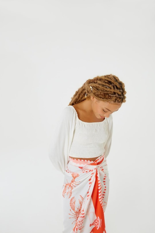 Imagem do produto Bata Lastex Mangao Liso