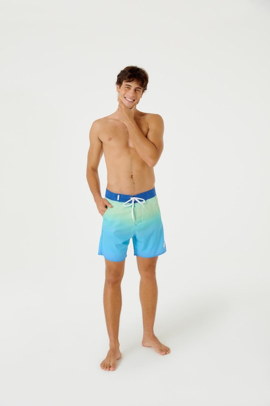 Imagem do produto Bermuda Midi Degrade Sky