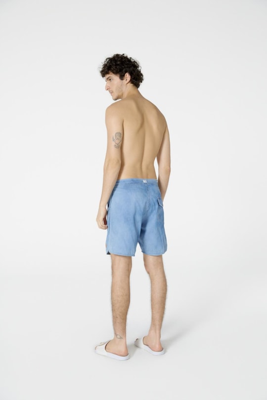 Imagem do produto Bermuda Midi Denim