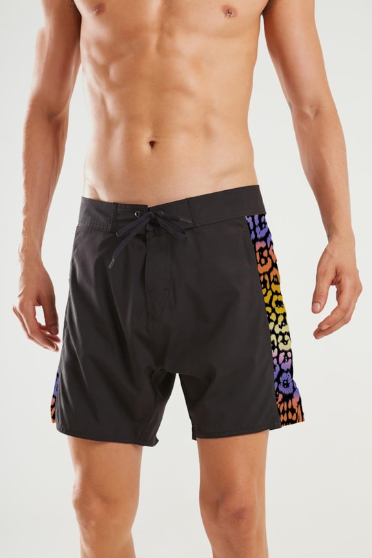 Imagem do produto Bermuda Midi Faixa Onca Degradee