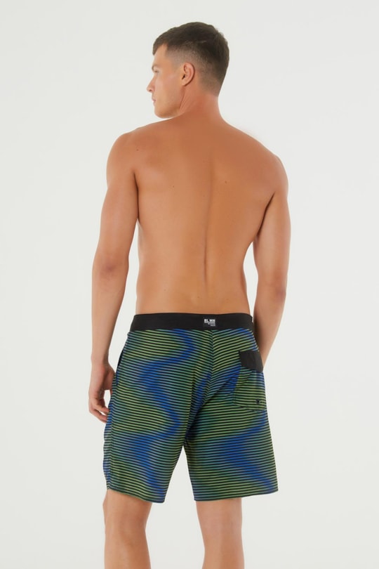 Imagem do produto Bermuda Midi Listras Surf