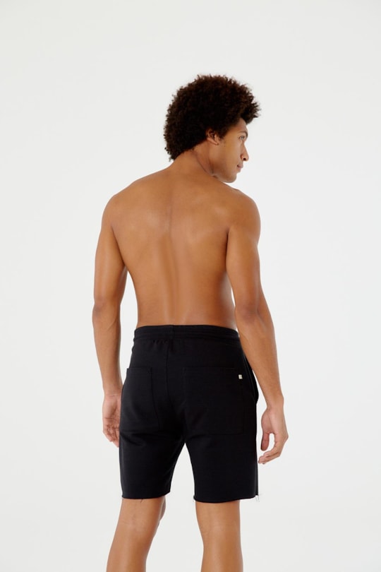 Imagem do produto Bermuda Moleton Plain Preto