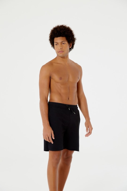 Imagem do produto Bermuda Moleton Plain Preto