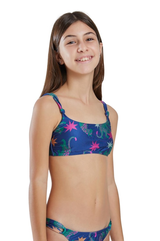 Imagem do produto Biquini Bela Onca Estelar Azul (Teen)