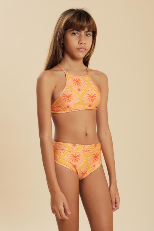 Biquini Mika Estampas e Cores Teen
