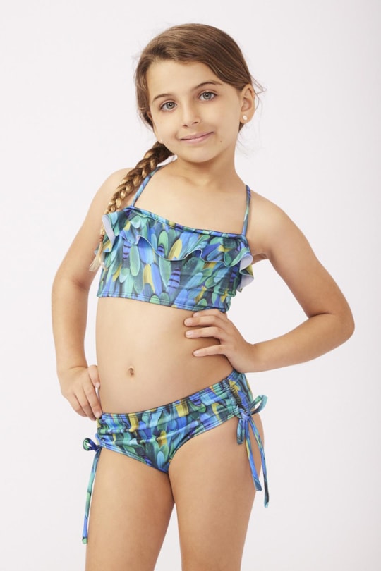 Biquini Monica Estampas Inf Pre