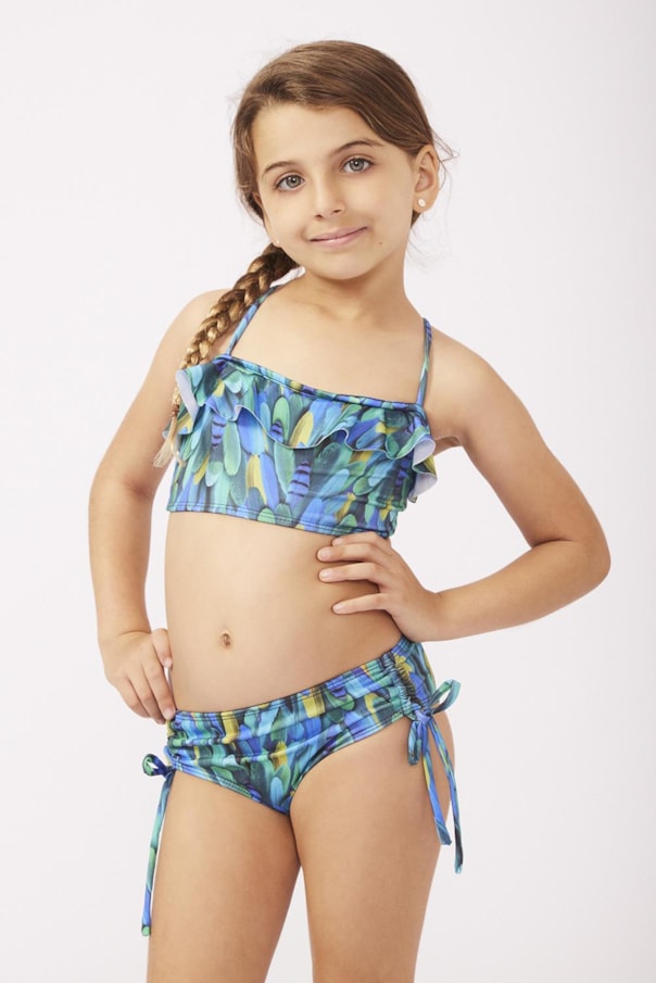 Biquini Monica Estampas Inf Pre