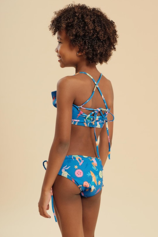 Imagem do produto Biquini Monica Estampas Inf Pre