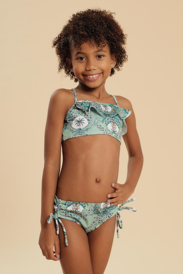 Biquini Monica Estampas Inf Pre