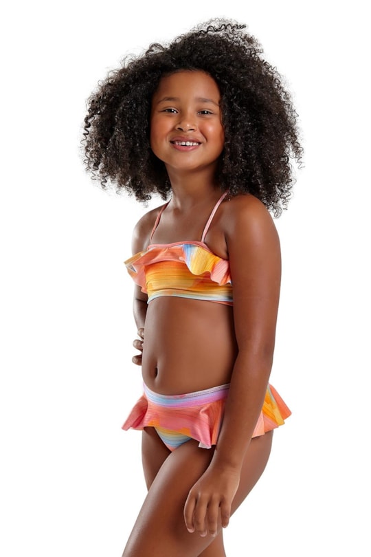 Imagem do produto Biquini Peteca Sunset Infantil