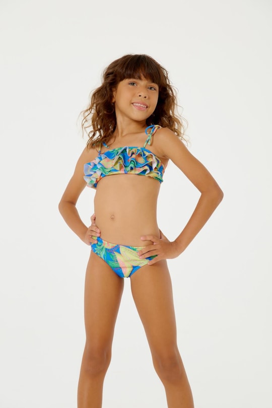 Imagem do produto Biquini Sereia Abacaxi (Inf)