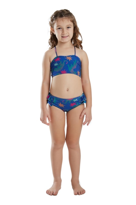 Imagem do produto Biquini Zoe Onca Estelar Azul (Inf)