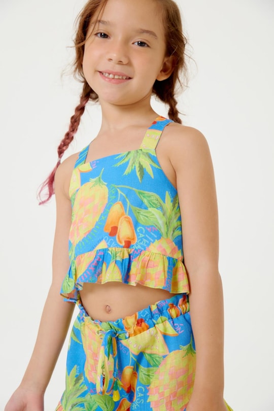 Imagem do produto Blusa Agnes Abacaxi (Inf)