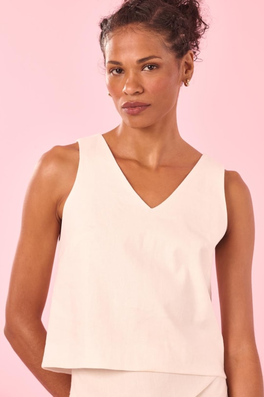 Imagem do produto Blusa Basica Decote v