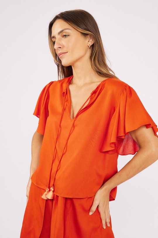 Imagem do produto Blusa Bata Liso