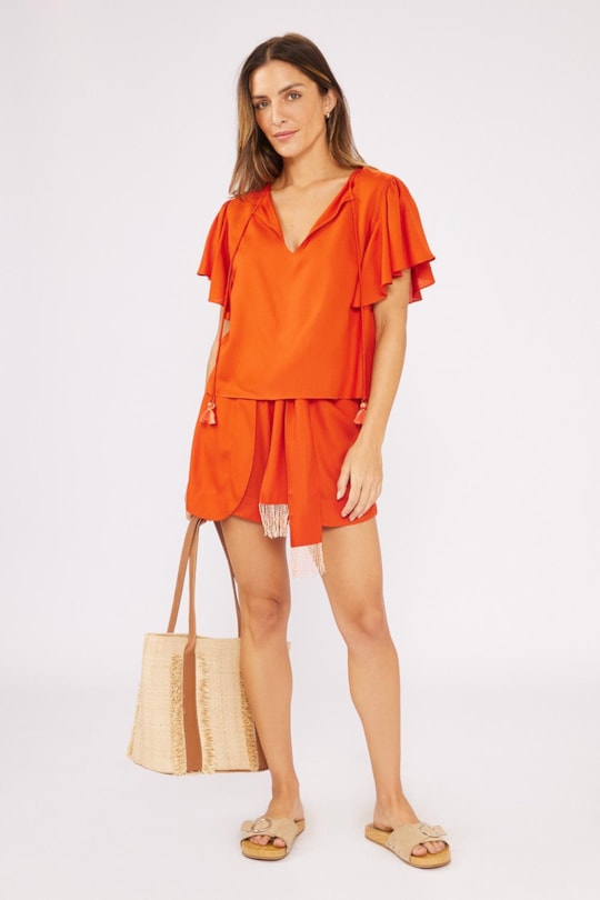 Blusa Bata Liso