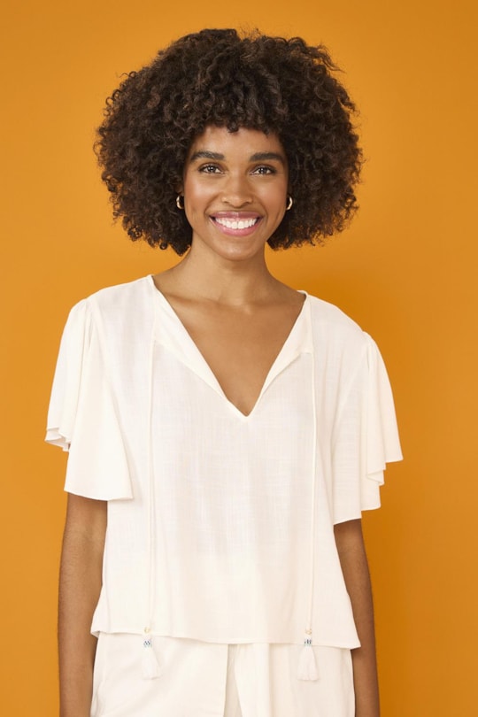 Blusa Bata Liso
