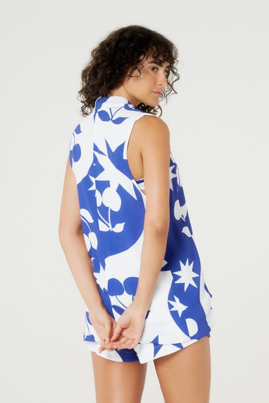 Imagem do produto Blusa Colete Longo Cerise