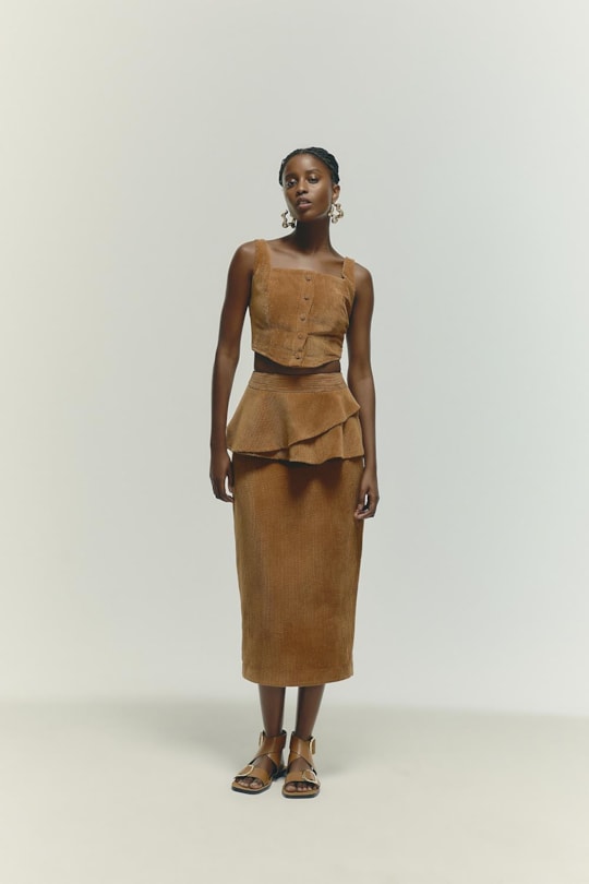 Imagem do produto Blusa Corset Veludo Thalita