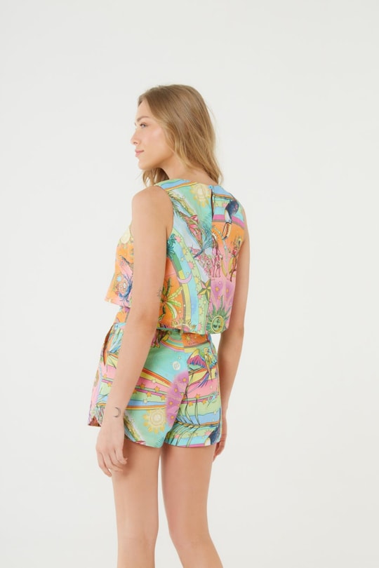 Imagem do produto Blusa Cropped Gota Universo Solar