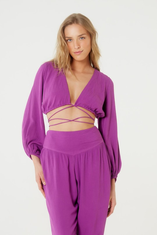 Imagem do produto Blusa Cropped Silvia Color