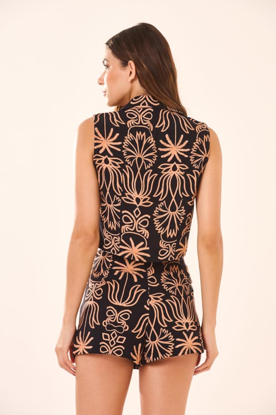 Imagem do produto Blusa Curta Gola Aina