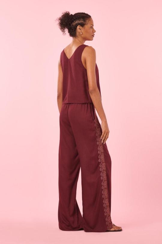 Blusa Decote v Liso Ver26