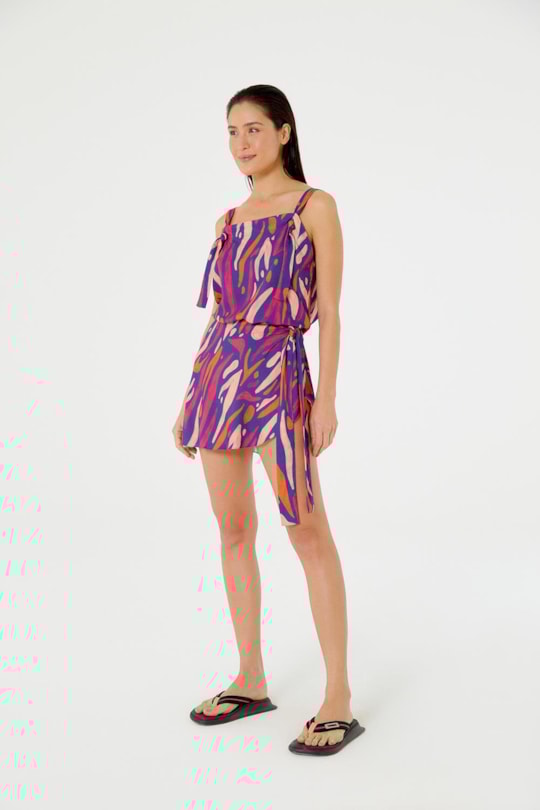 Imagem do produto Blusa Detalhe No Tigrado