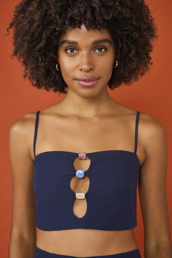 Blusa Entremeio Resina