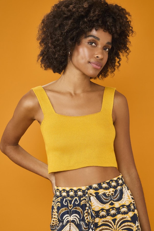 Blusa Faixa Tricot Color