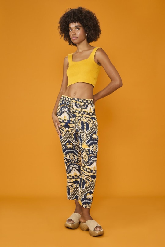 Blusa Faixa Tricot Color