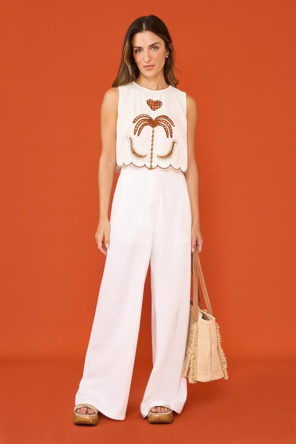 Blusa Gota Bordado Richelieu