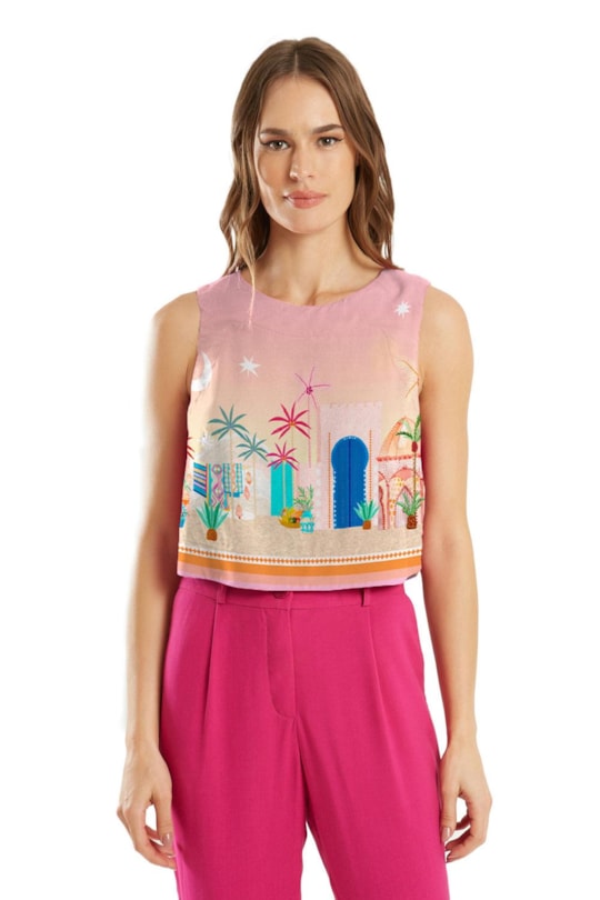 Imagem do produto Blusa Gota Localizado Deserto