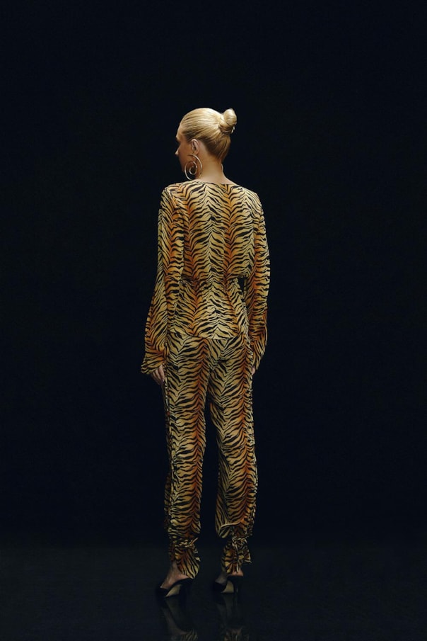 Blusa Greta Estampa Tigra