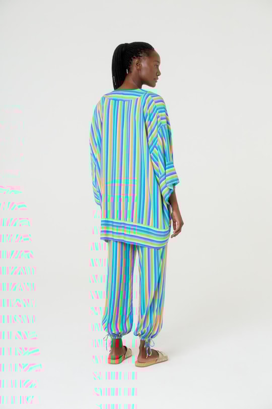 Imagem do produto Blusa Kimono Barra Aplicada Sistere