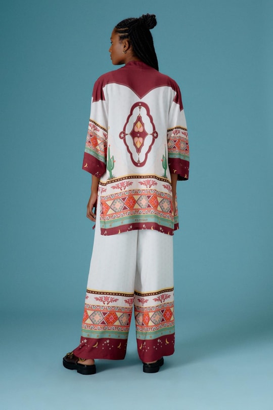 Blusa Kimono Jade Localizado Travessia